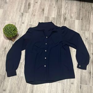 Long sleeve blouse